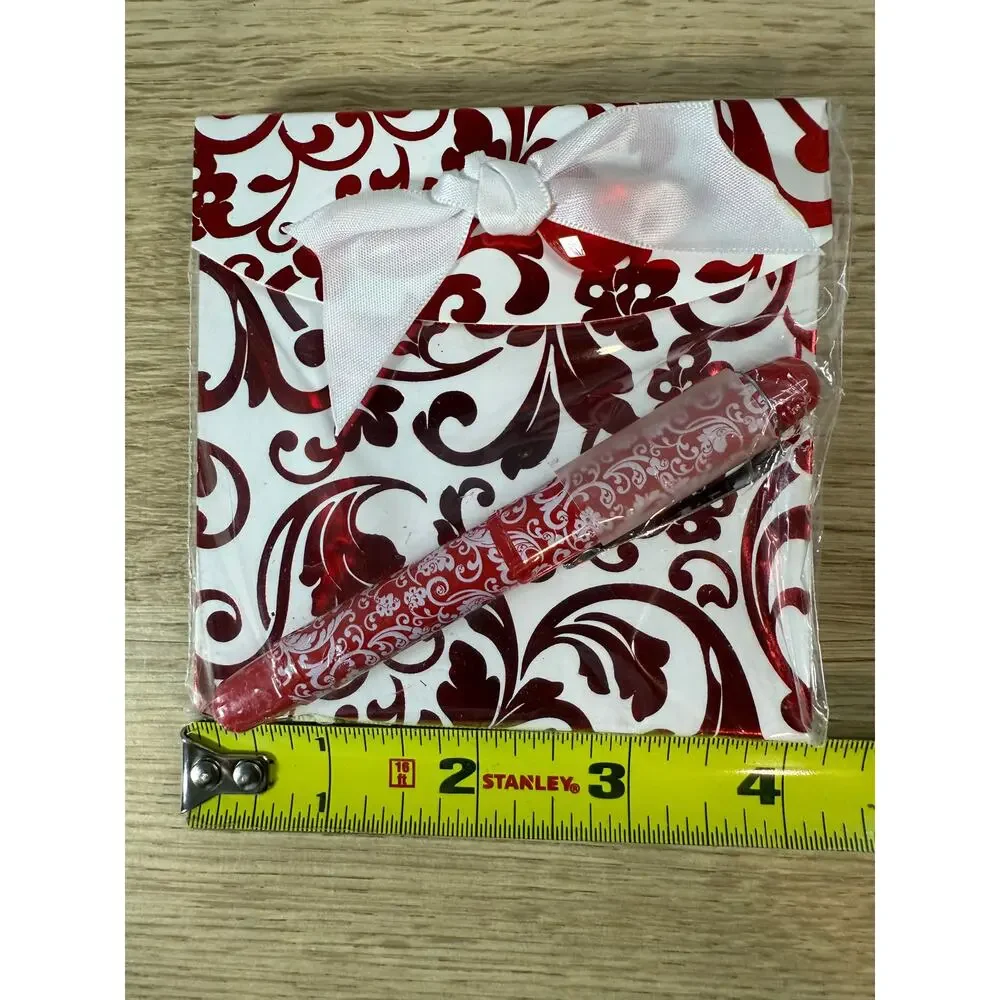 Vintage 2012 Hobby Lobby Sealed Christmas Notepad Pen Gift Set Brother Sister